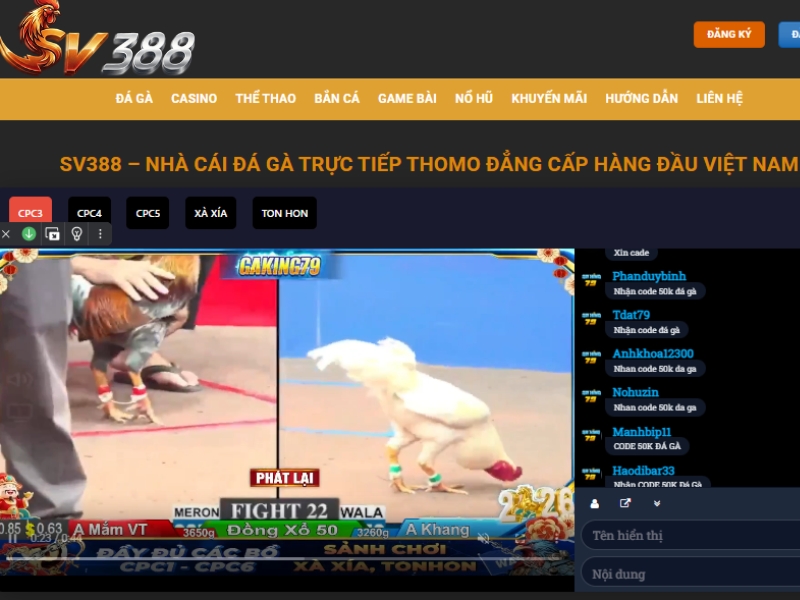 Thông tin về sân chơi cá cược SV388